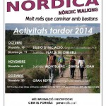 Temporada de Marcha Nórdica Otoño 2014 en Valls