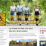 1er Stage de Marcha Nórdica Fittrek, descubre el Nordic Walking en Vic