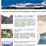 CIMA 2015, Congreso Internacional de Montañismo en Zaragoza
