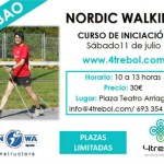 Curso de Iniciación al Nordic Walking en Bilbao con 4Trebol