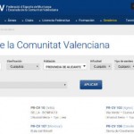 Senderos de la Comunitat Valenciana, buscador de rutas de la FEMECV